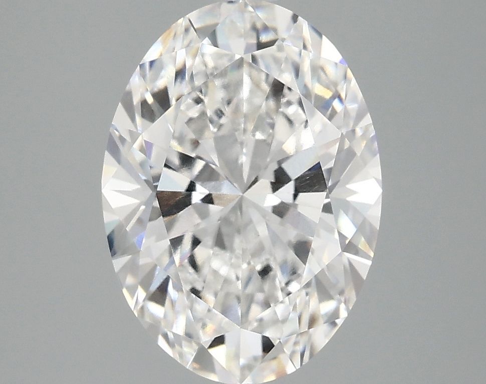3.03 ct. oval Lab Grown Diamond front image