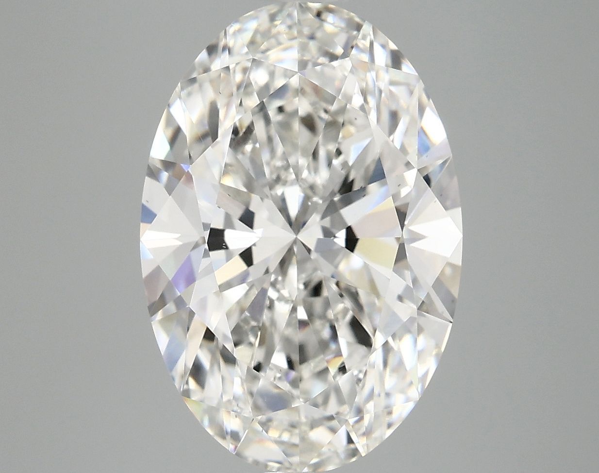 5.10 ct. oval Lab Grown Diamond front image