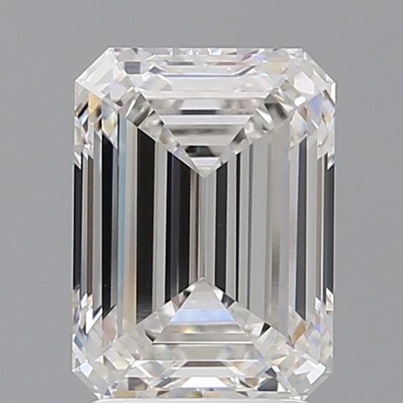 2.43 ct. emerald Lab Grown Diamond front image
