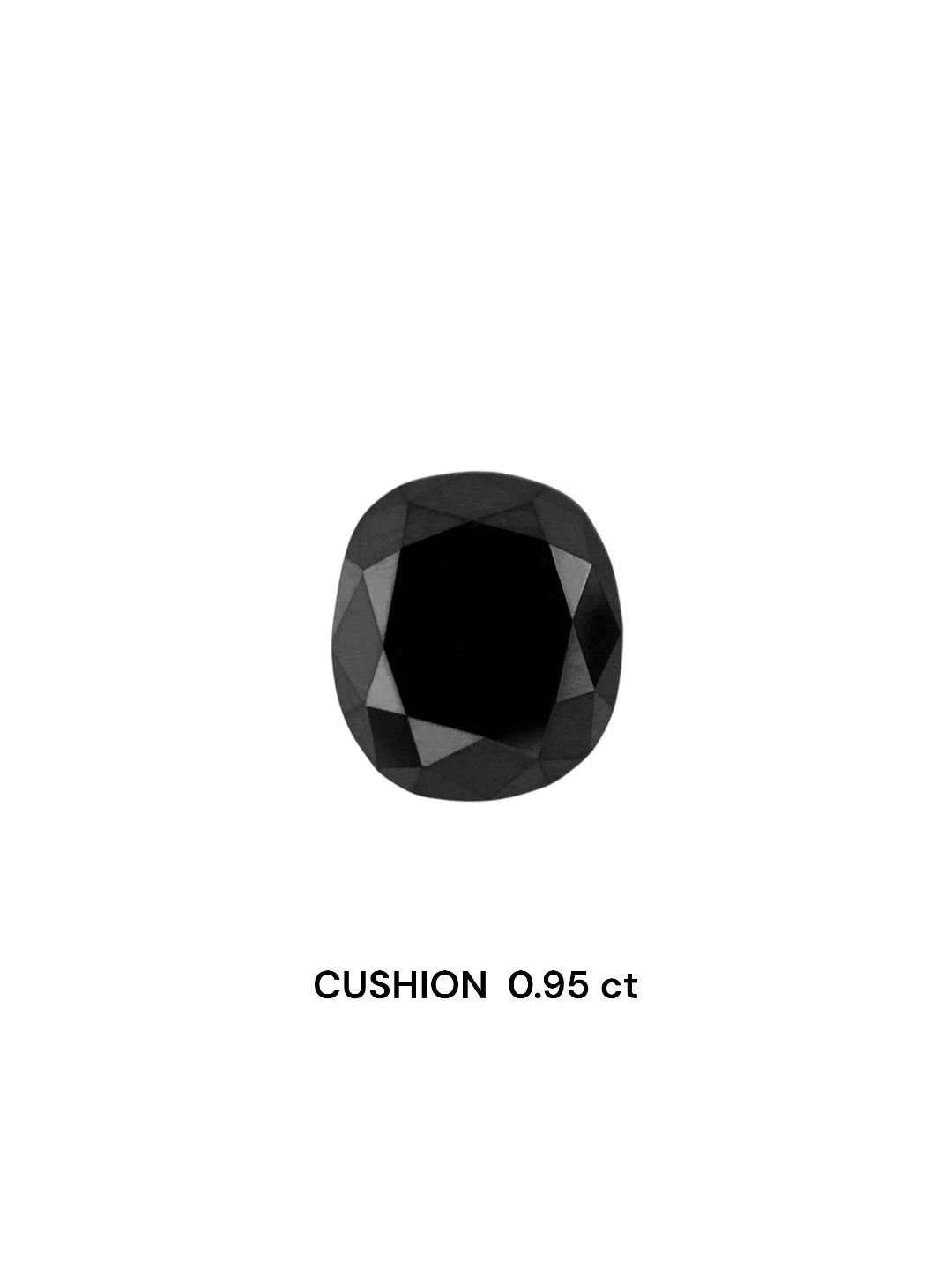 Diament 0.95 ct Fancy Black/VVS2