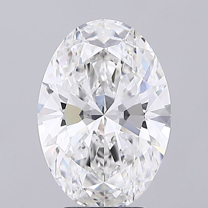 4.01 ct. oval Lab Grown Diamond front image