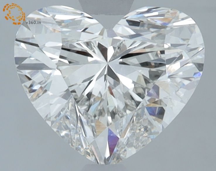 2.06 ct. heart Lab Grown Diamond front image