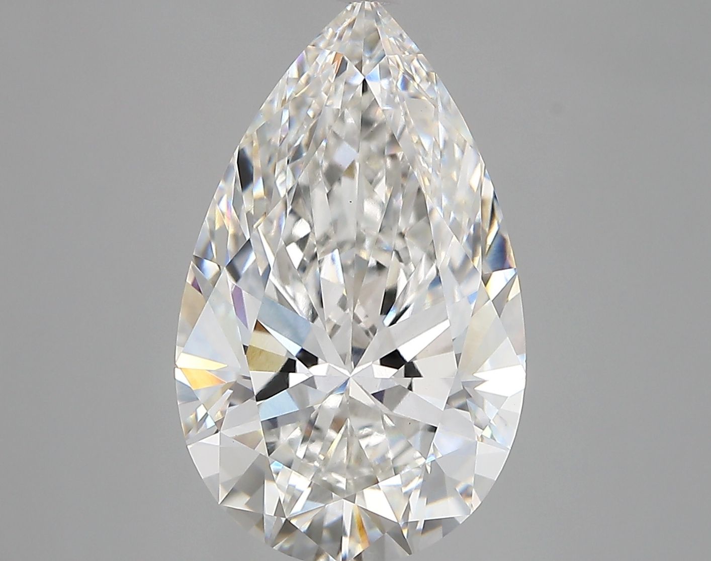 5.71 ct. pear Lab Grown Diamond front image