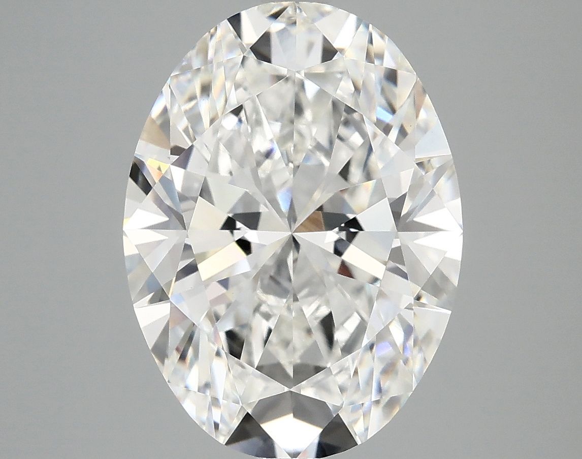 5.09 ct. oval Lab Grown Diamond front image
