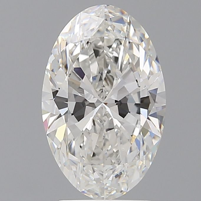 2.55 ct. oval Lab Grown Diamond front image