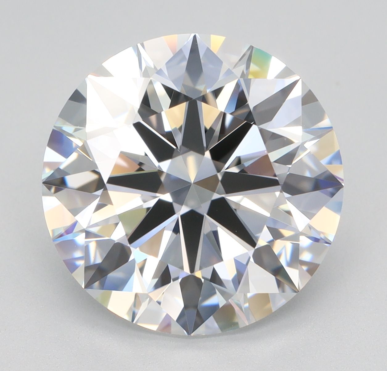 5.50 ct. round Lab Grown Diamond front image