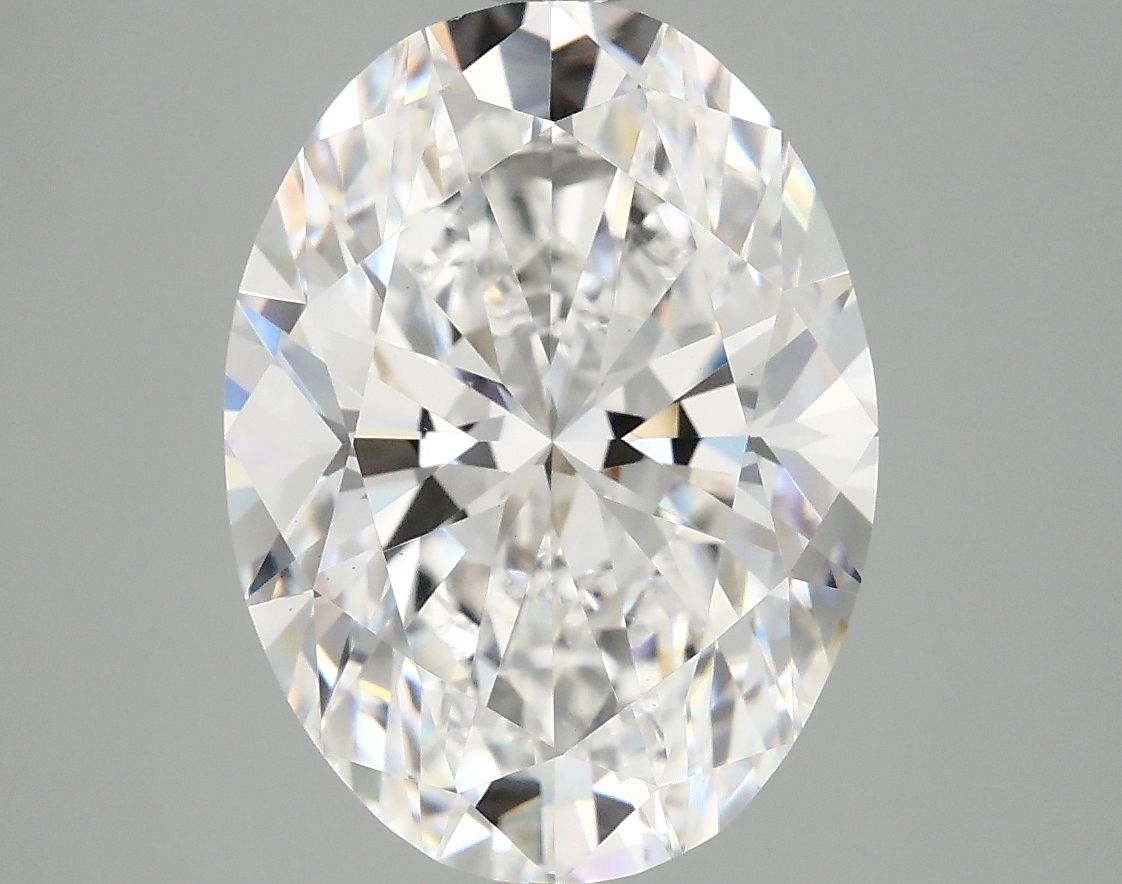 5.04 ct. oval Lab Grown Diamond front image