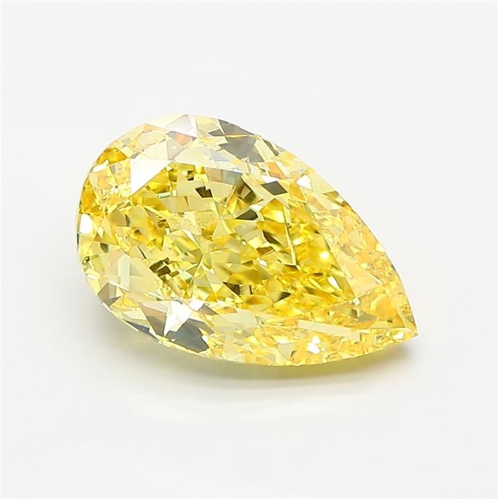 4.04 ct. pear Lab Grown Diamond front image