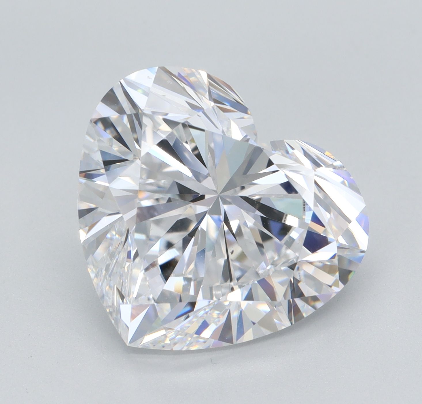 6.01 ct. heart Lab Grown Diamond front image