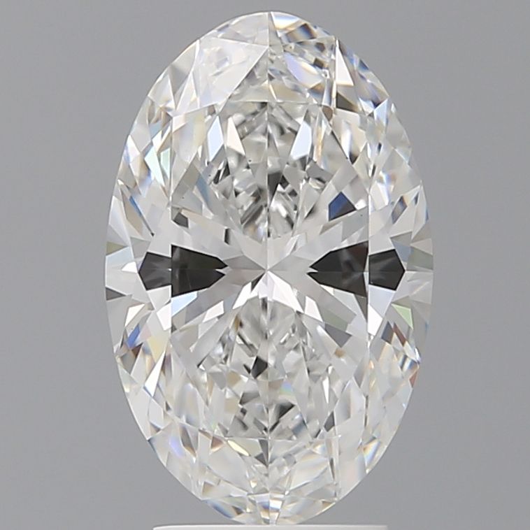 3.55 ct. oval Lab Grown Diamond front image
