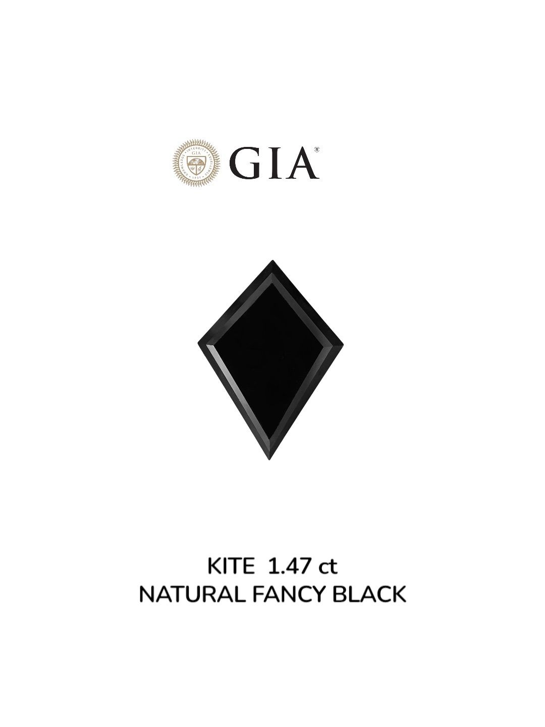 1.47 ct Kite Diamond