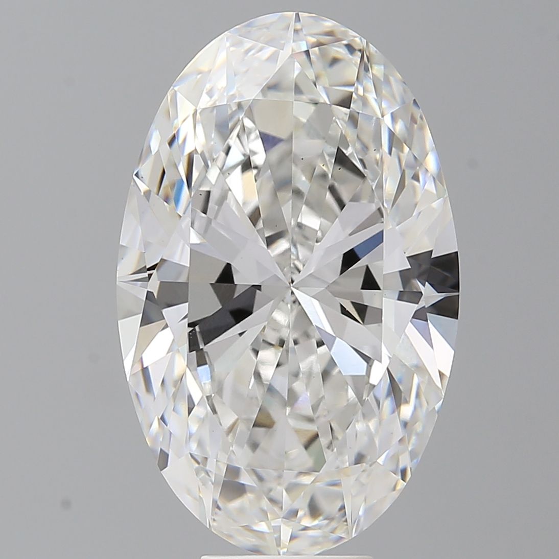 9.59 ct. oval Lab Grown Diamond front image