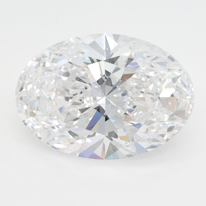 2.10 ct. oval Lab Grown Diamond front image