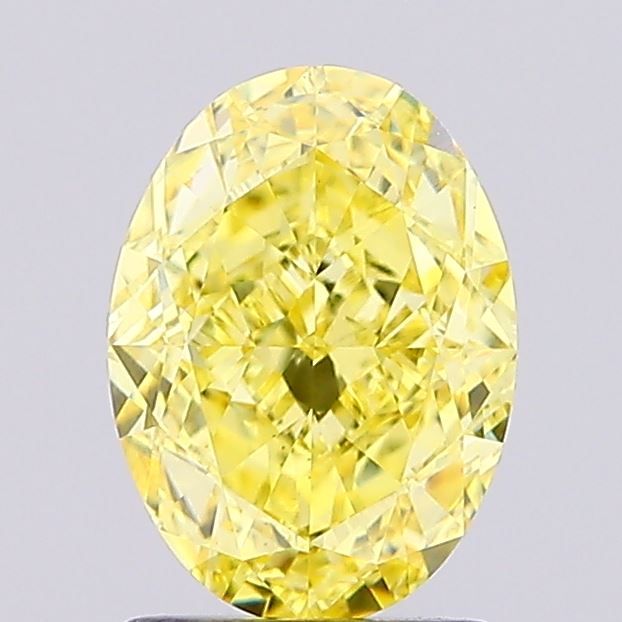 2.08 ct. oval Lab Grown Diamond front image