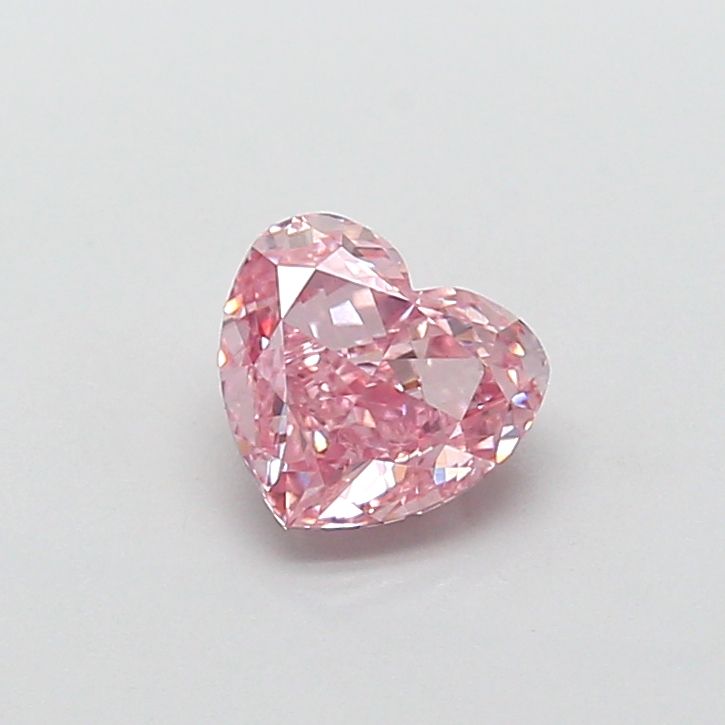 0.96 CT Fancy Intense Pink HEART