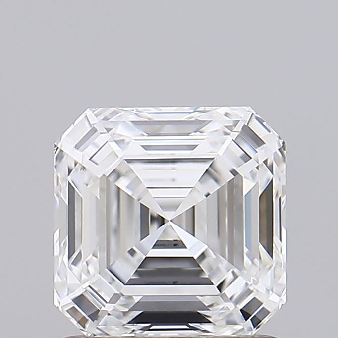 1.39 ct lab-grown Asscher Diamond