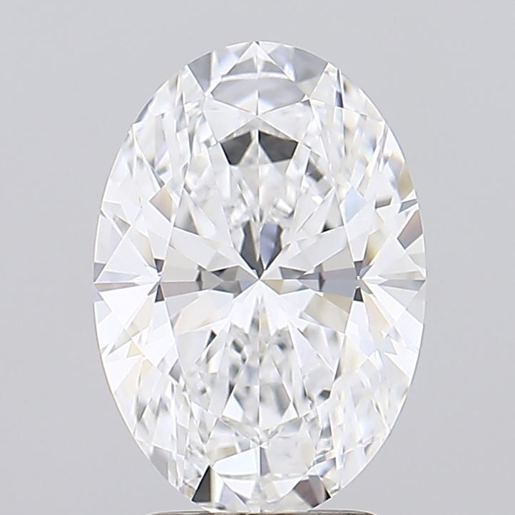 3.01 ct. oval Lab Grown Diamond front image