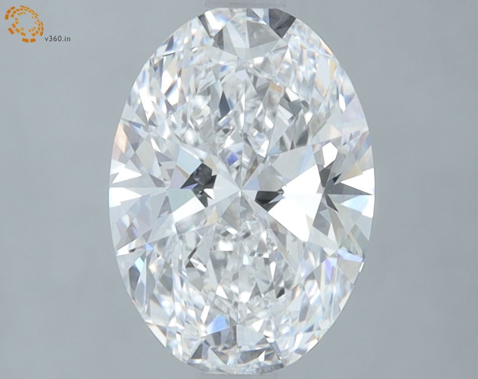 2.09 ct. oval Lab Grown Diamond front image