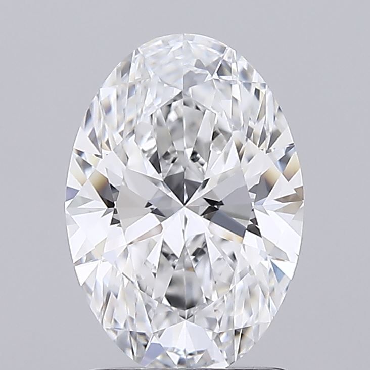 1.55 ct. oval Lab Grown Diamond front image