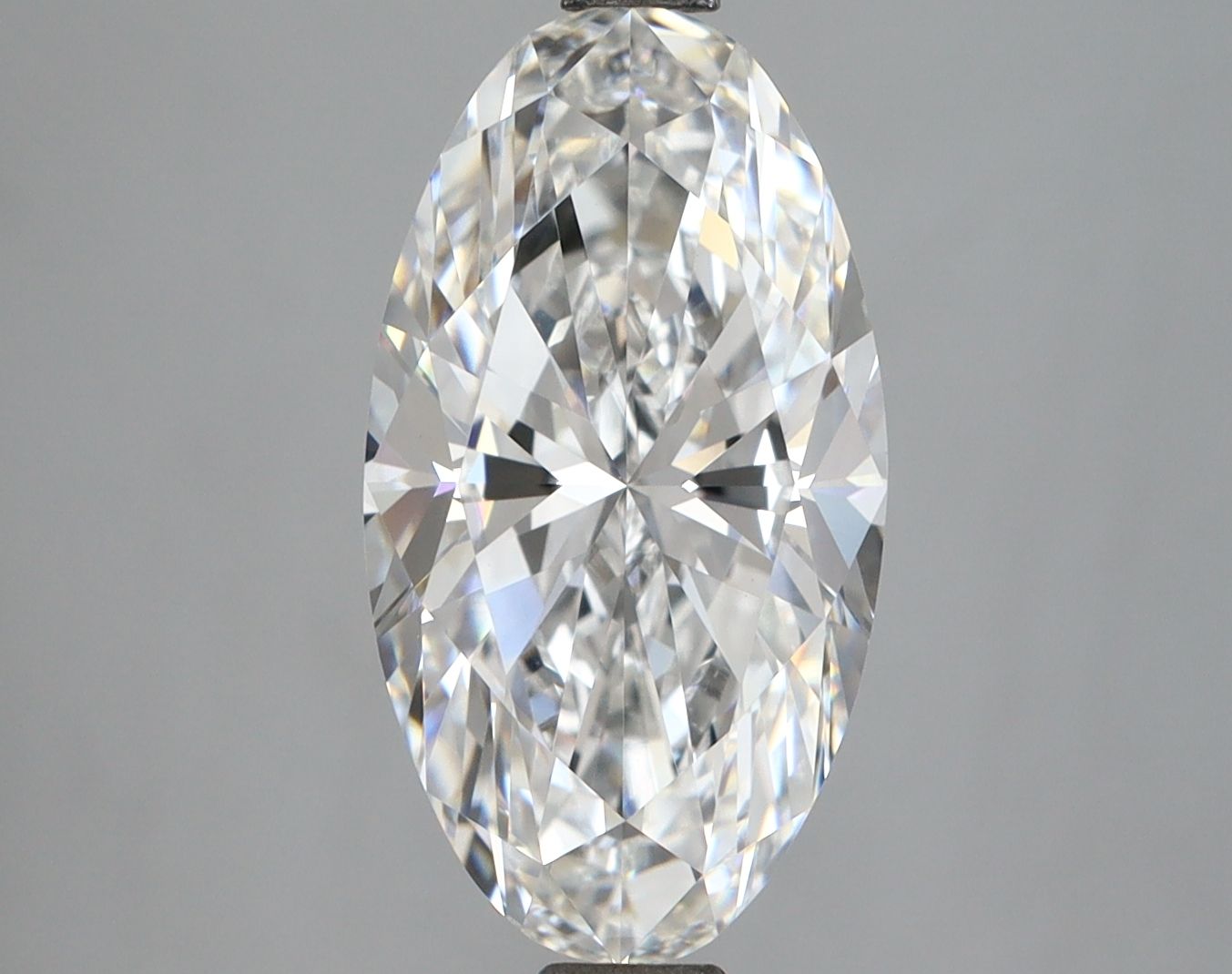 3.91 ct. oval Lab Grown Diamond front image
