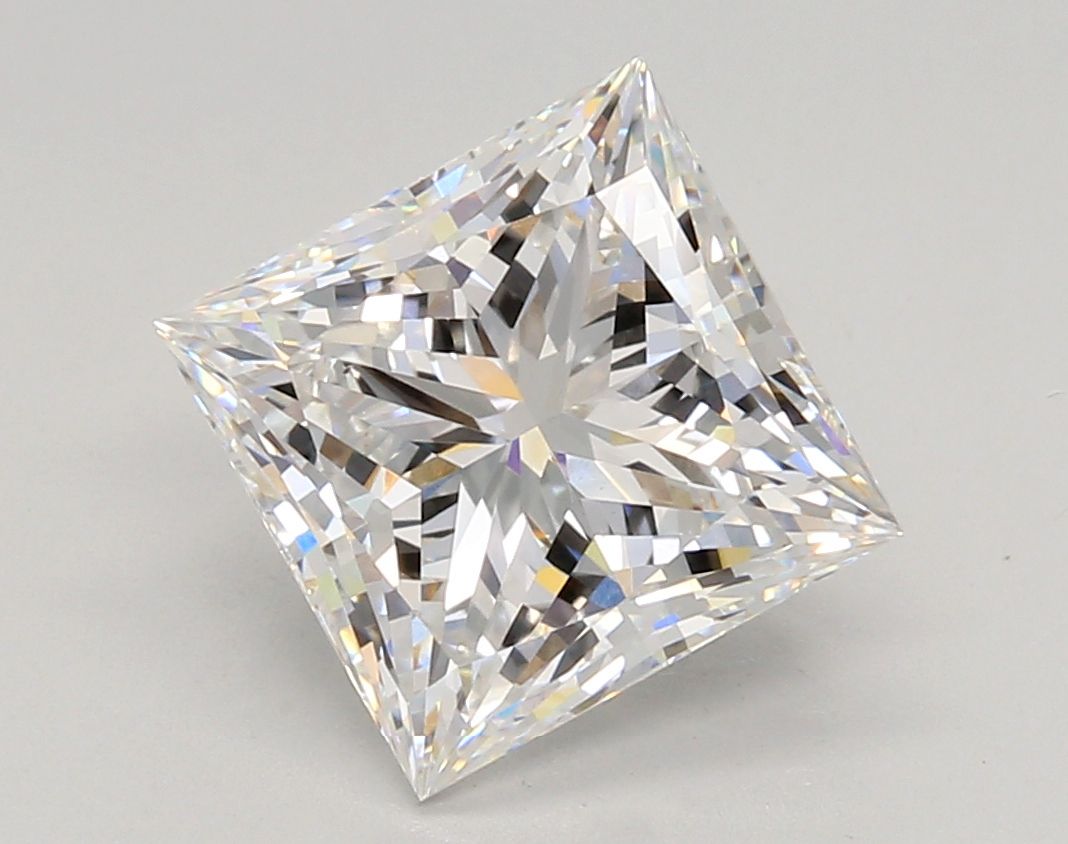 3.77 ct. princess Lab Grown Diamond front image