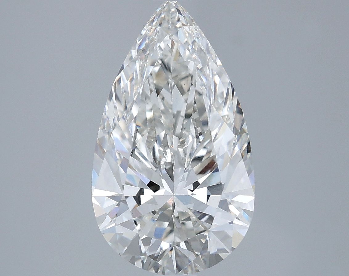 3.20 ct. pear Lab Grown Diamond front image