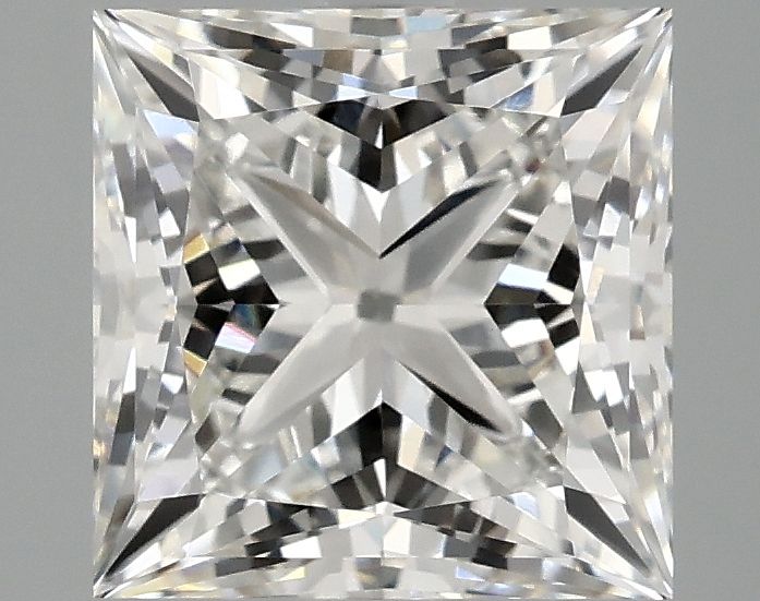 3.08 ct. princess Lab Grown Diamond front image