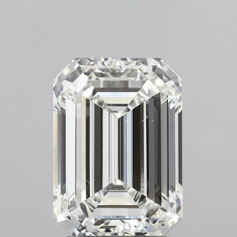 2.25 ct. emerald Lab Grown Diamond front image