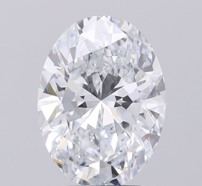 3.01 ct. oval Lab Grown Diamond front image