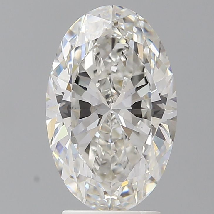3.02 ct. oval Lab Grown Diamond front image