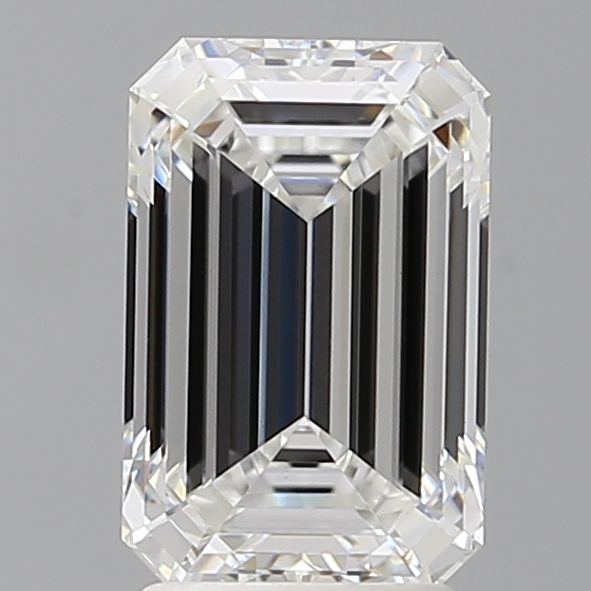 2.60 ct. emerald Lab Grown Diamond front image