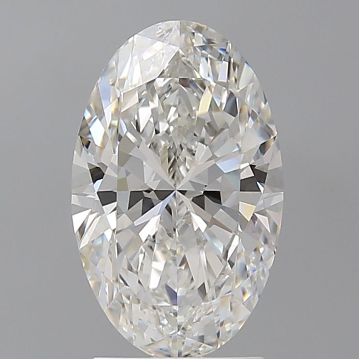 2.55 ct. oval Lab Grown Diamond front image