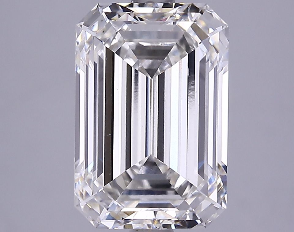 3.77 ct. emerald Lab Grown Diamond front image