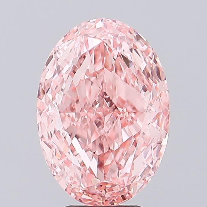 3.77 ct. oval Lab Grown Diamond front image