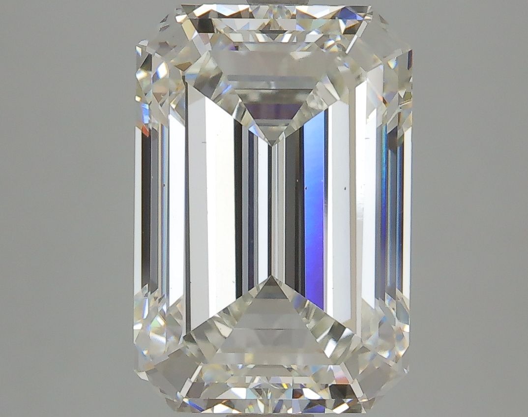 5.24 ct. emerald Lab Grown Diamond front image