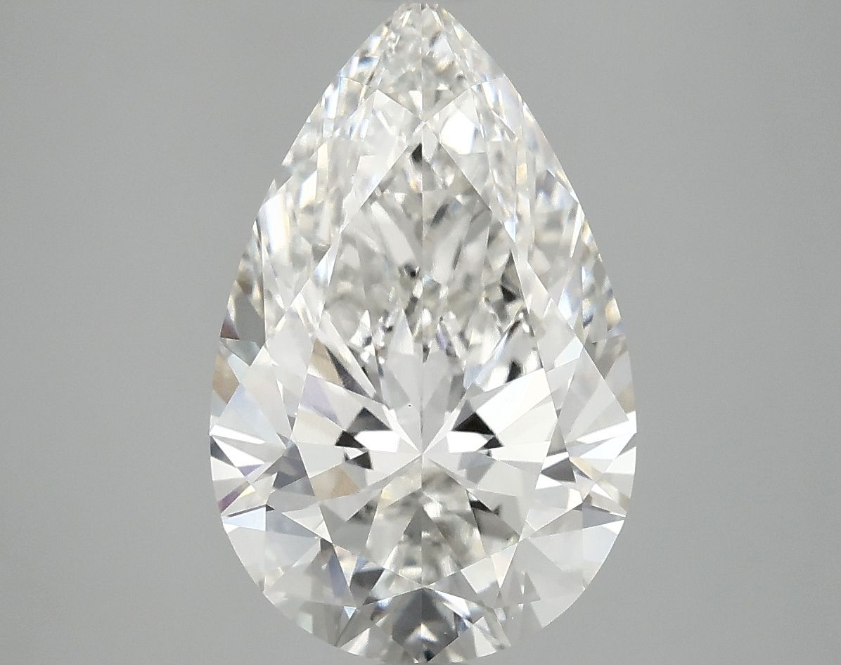 4.10 ct. pear Lab Grown Diamond front image