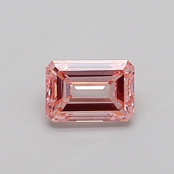 0.38 CT Fancy Intense Pink EMERALD