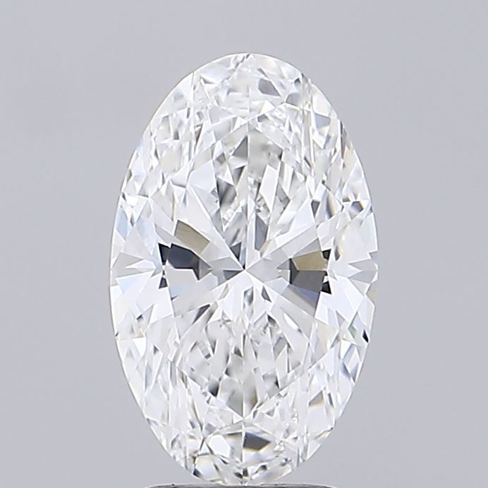 2.83 ct. oval Lab Grown Diamond front image