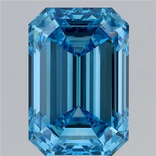 10.11 ct. emerald Lab Grown Diamond front image