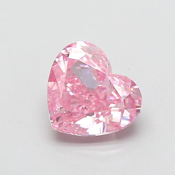 1.37 CT Fancy Intense Pink HEART