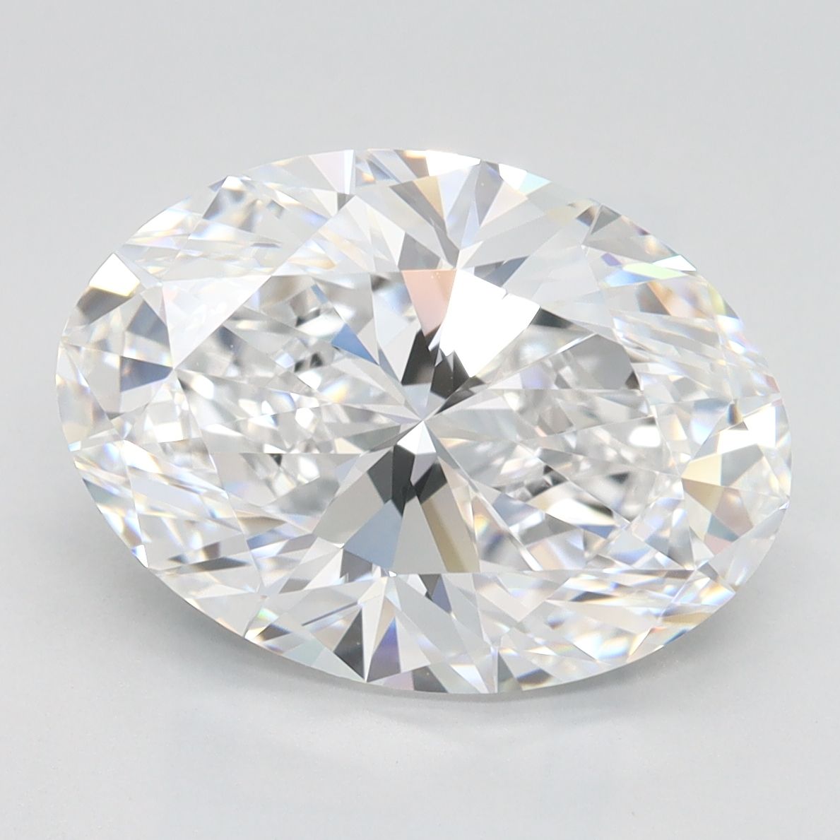 4.23 ct. oval Lab Grown Diamond front image