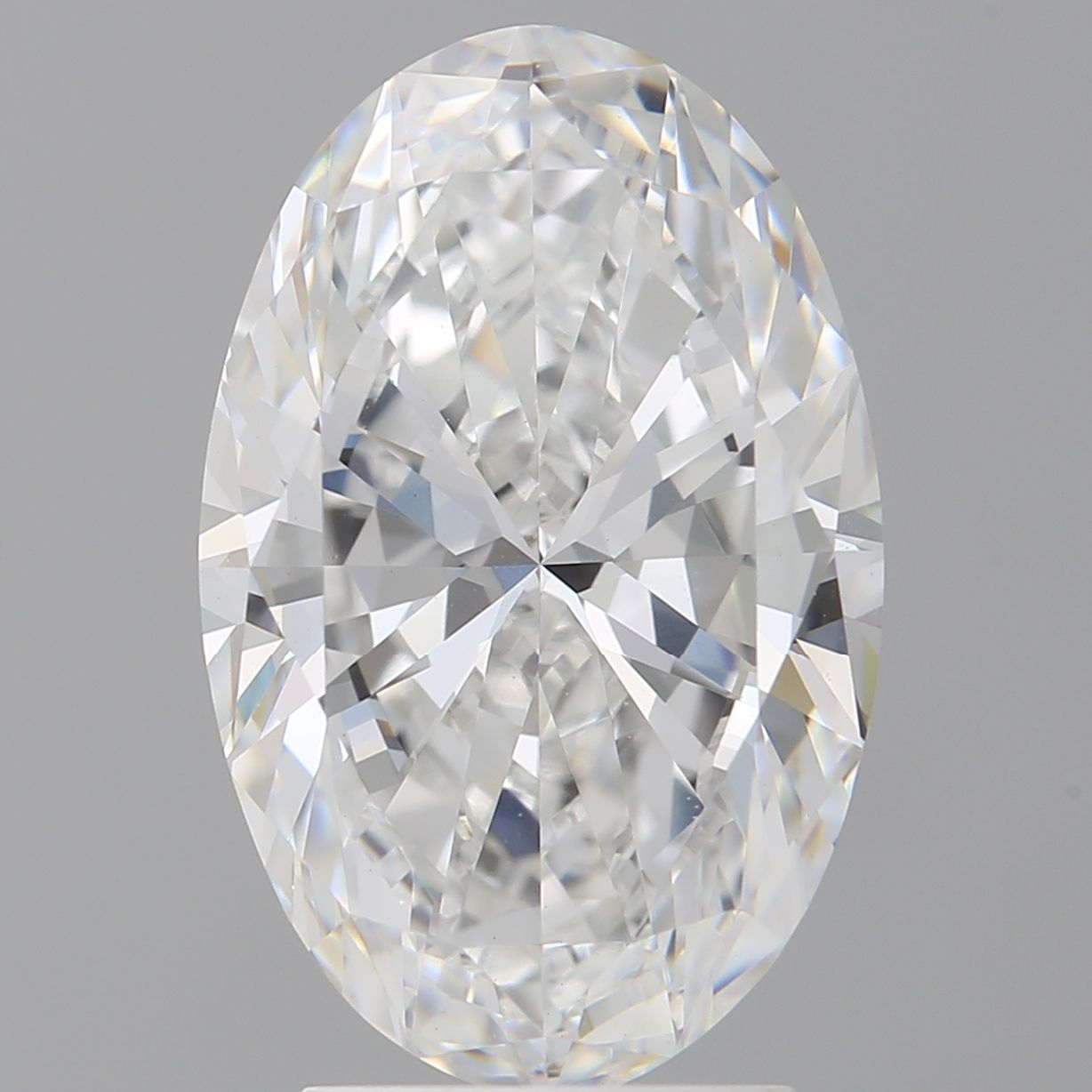3.58 ct. oval Lab Grown Diamond front image