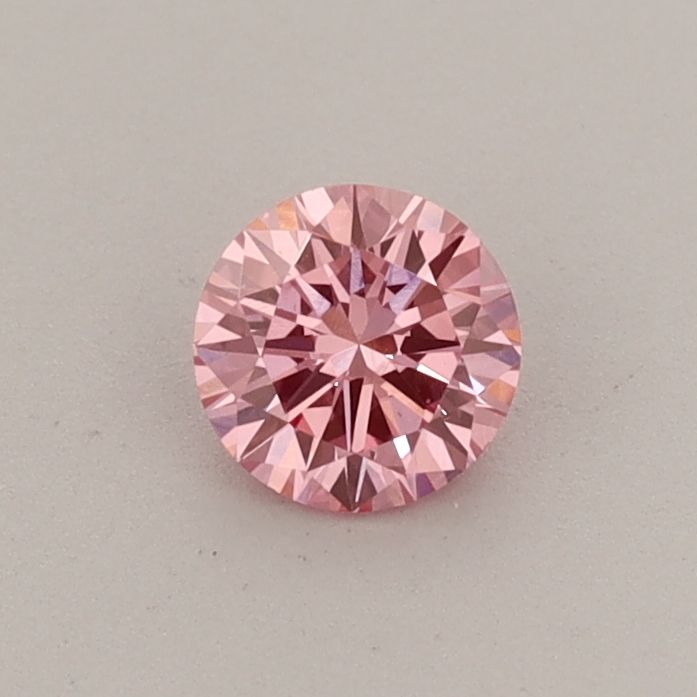 0.34 CT Fancy Vivid Pink ROUND