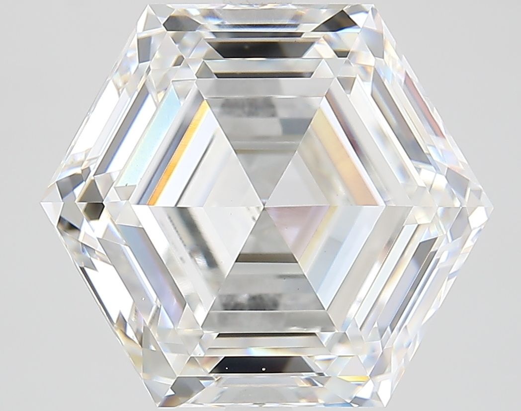 8.05 ct lab-grown Hexagonal Diamond
