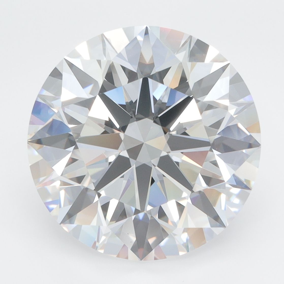 7.41 ct. round Lab Grown Diamond front image