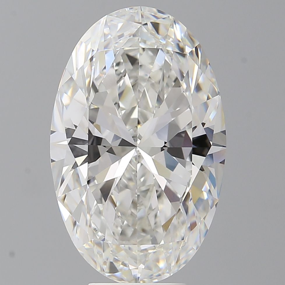7.58 ct. oval Lab Grown Diamond front image