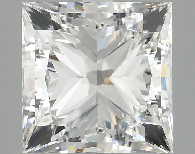 4.13 ct. princess Lab Grown Diamond front image