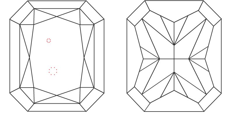 0.80 ct Radiant diamond
