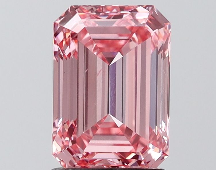 2.02 CT Fancy Vivid Pink EMERALD