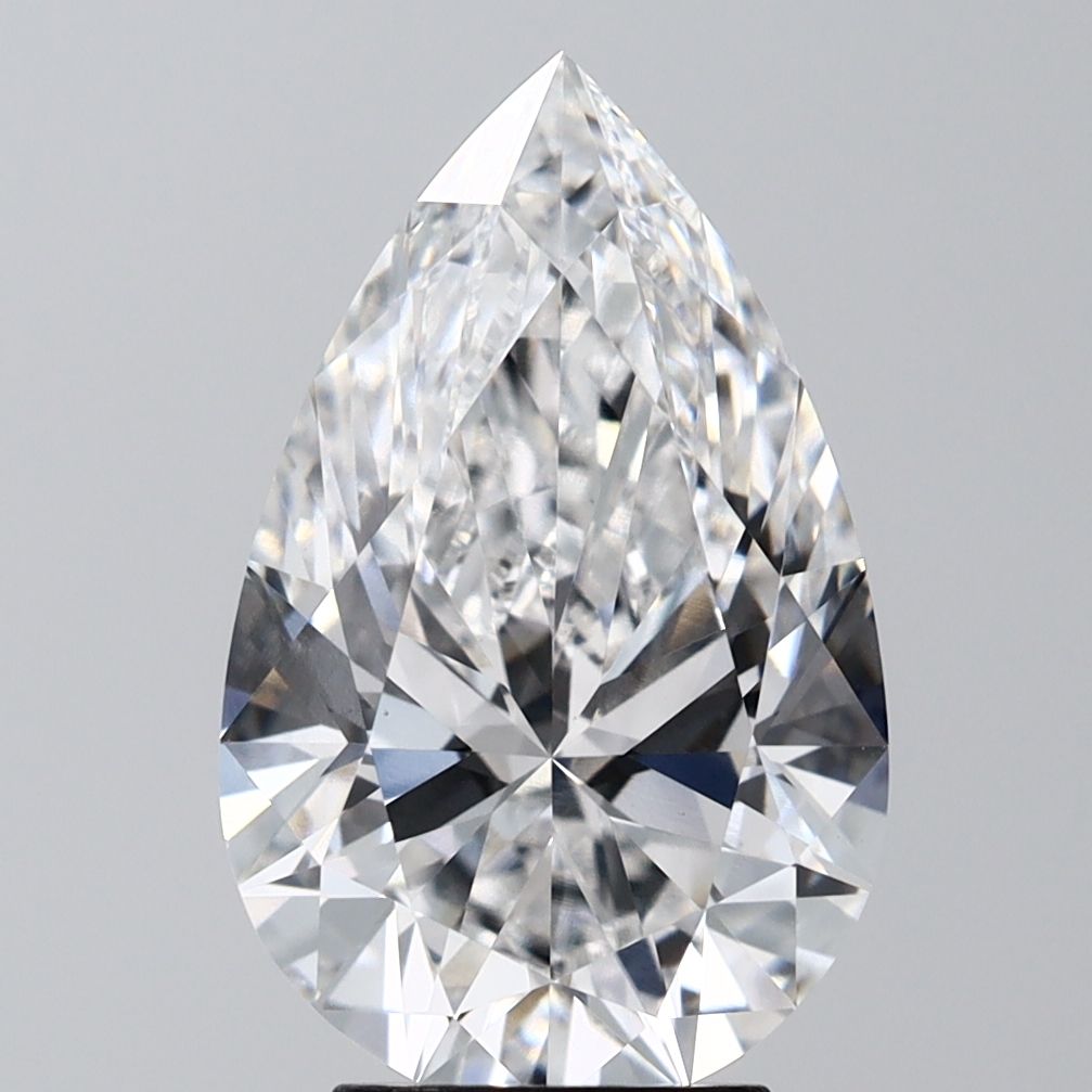 4.06 ct. pear Lab Grown Diamond front image